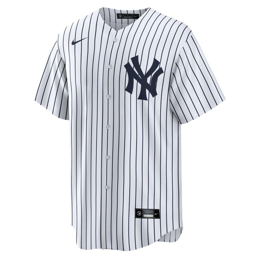 New York Yankees Aaron Judge Nike Home Replica Player Name Jersey - White