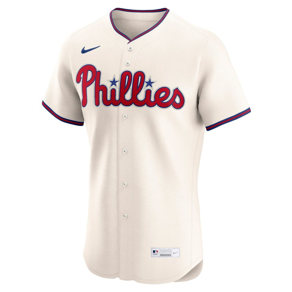Philadelphia Phillies Bryce Harper Nike Alternate 2 Elite Jersey - Cream