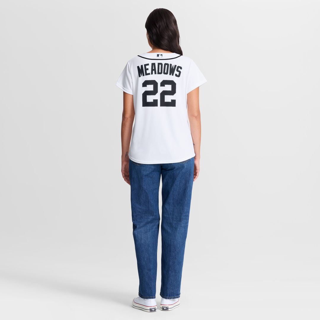 Detroit Tigers Parker Meadows Nike Women's Home Replica Jersey - White