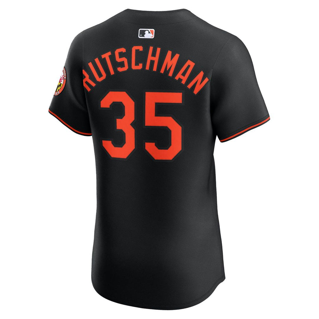 Baltimore Orioles Adley Rutschman Nike Alternate 2 Elite Jersey - Orange