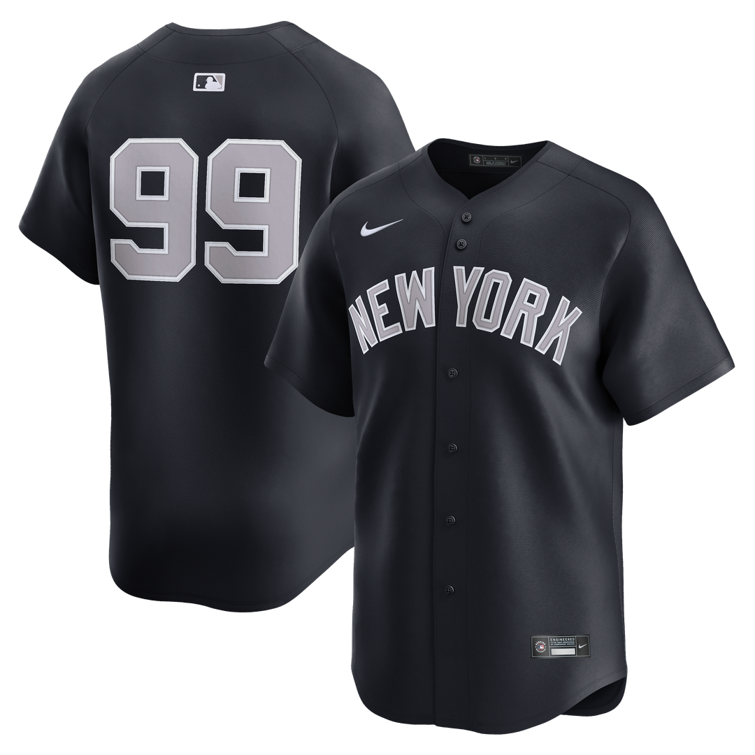 New York Yankees Aaron Judge Nike Home Limited Player Jersey - White