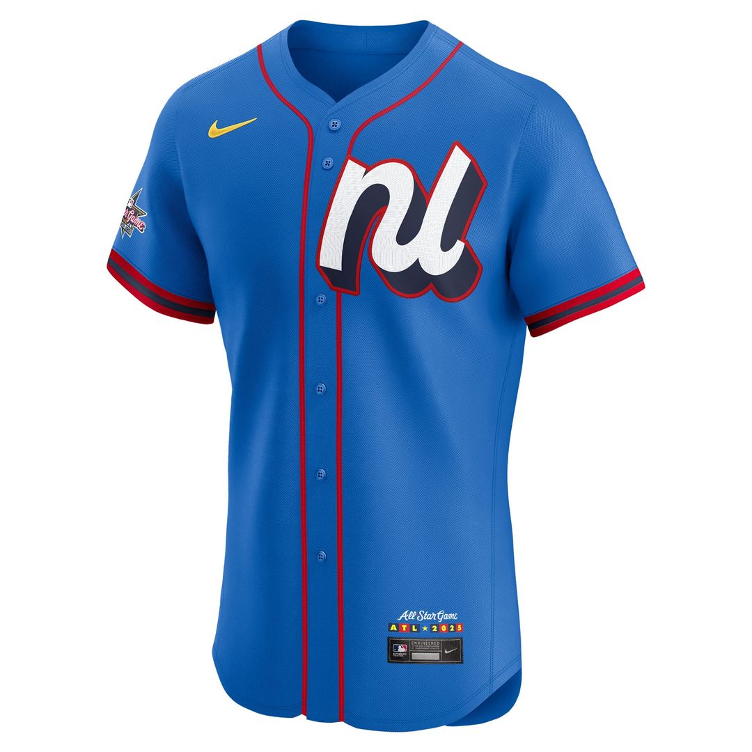 National League Nike 2025 All - Star Edition Elite Jersey - Blue