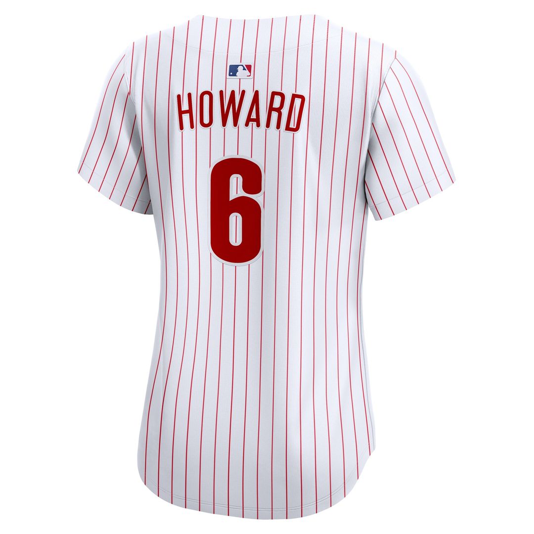 Philadelphia Phillies Ryan Howard Nike Women's Alternate 2 Limited Jersey - Cream