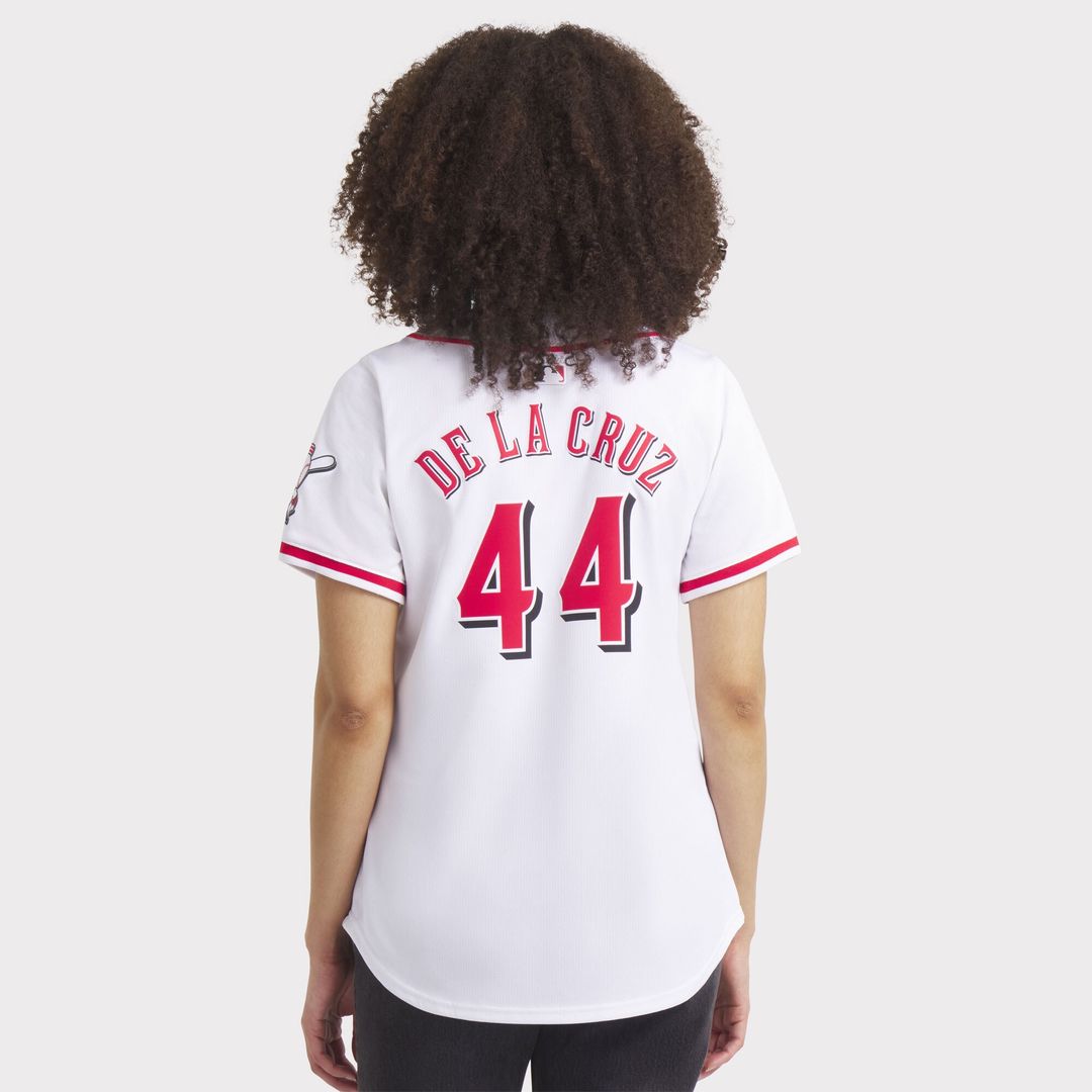Cincinnati Reds Elly De La Cruz Nike Women's Home Limited Player Jersey - White