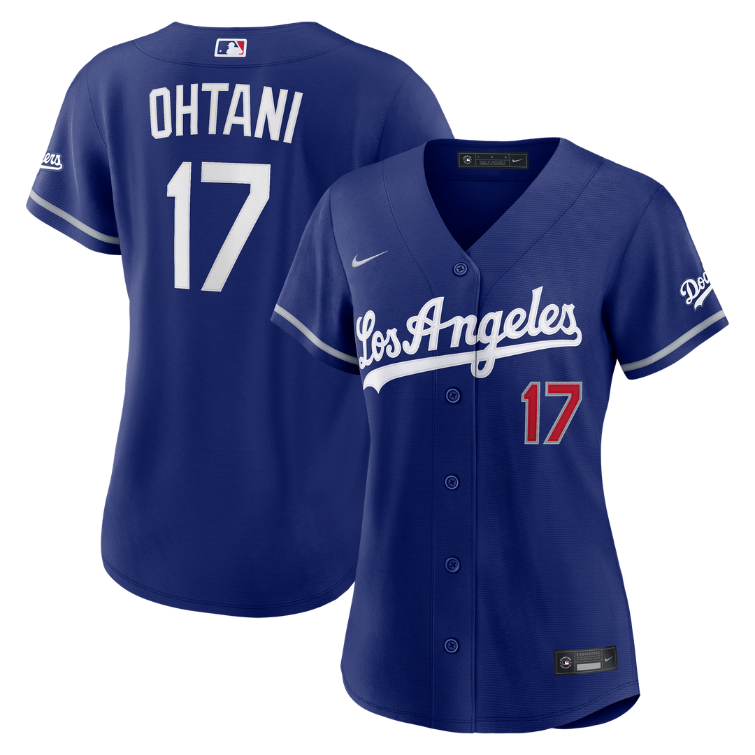 Los Angeles Dodgers Shohei Ohtani Nike Women's Alternate Stadium Jersey - Royal