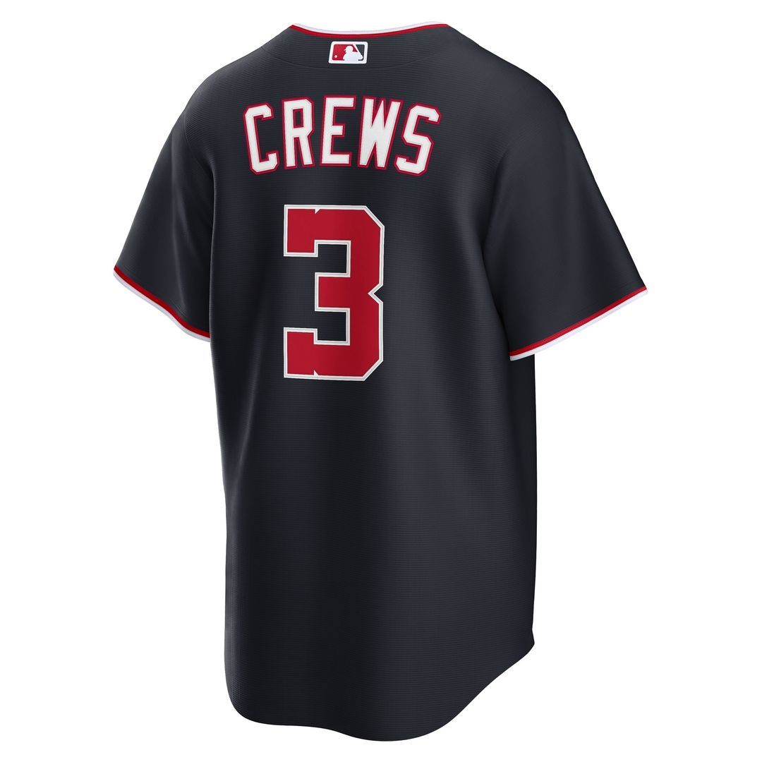 Washington Nationals Dylan Crews Nike Home Replica Jersey - White