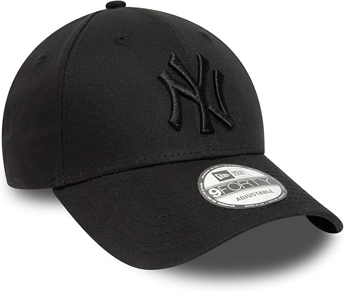 New York Yankees MLB League Essential 9FORTY Strapback New Era Black/Black