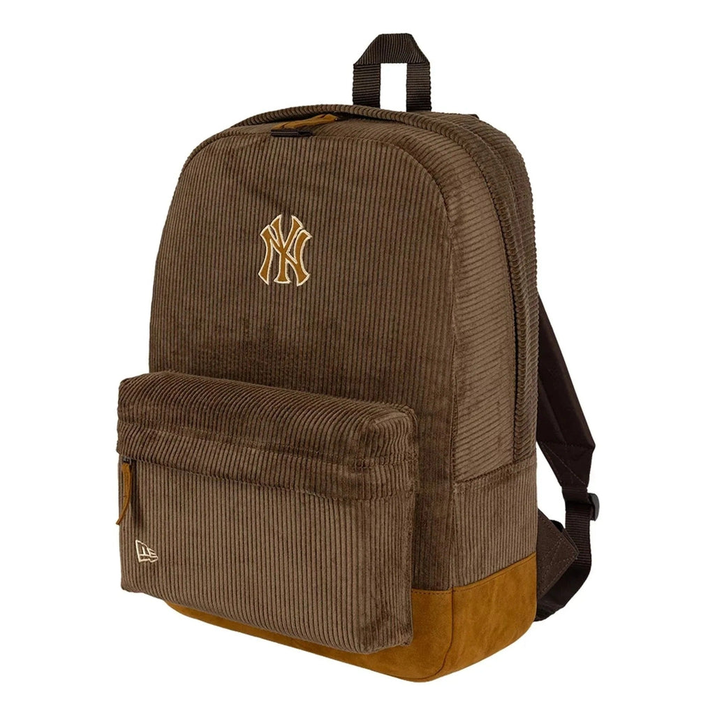 New York Yankees MLB Cord Stadium Backpack Brown