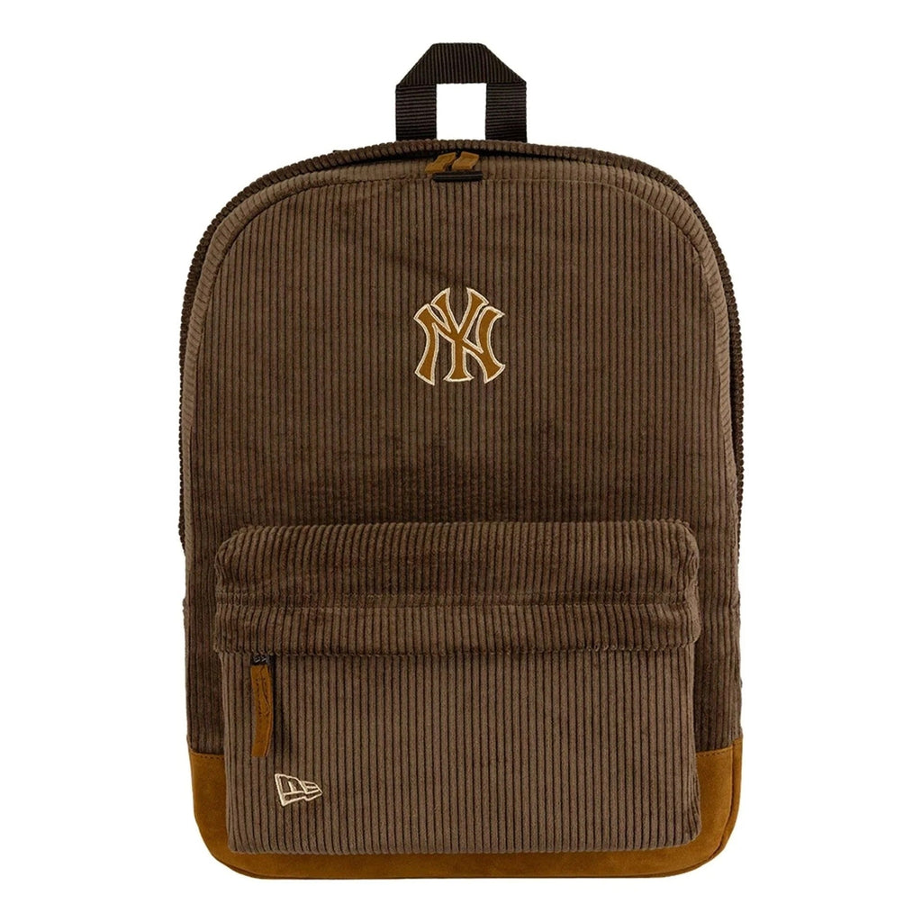 New York Yankees MLB Cord Stadium Backpack Brown