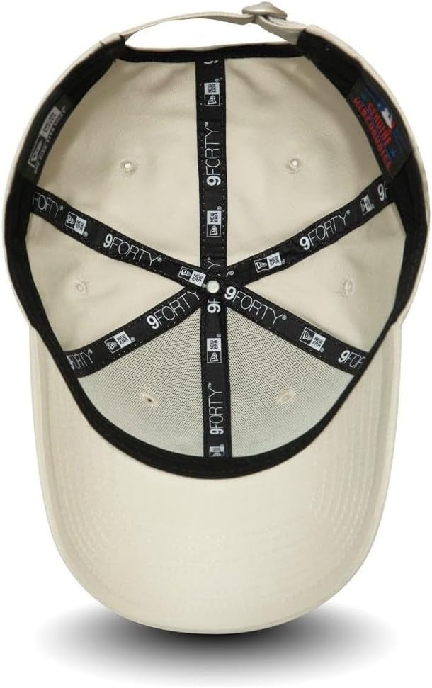 New York Yankees MLB League Essential 9FORTY Strapback New Era Stone/Black