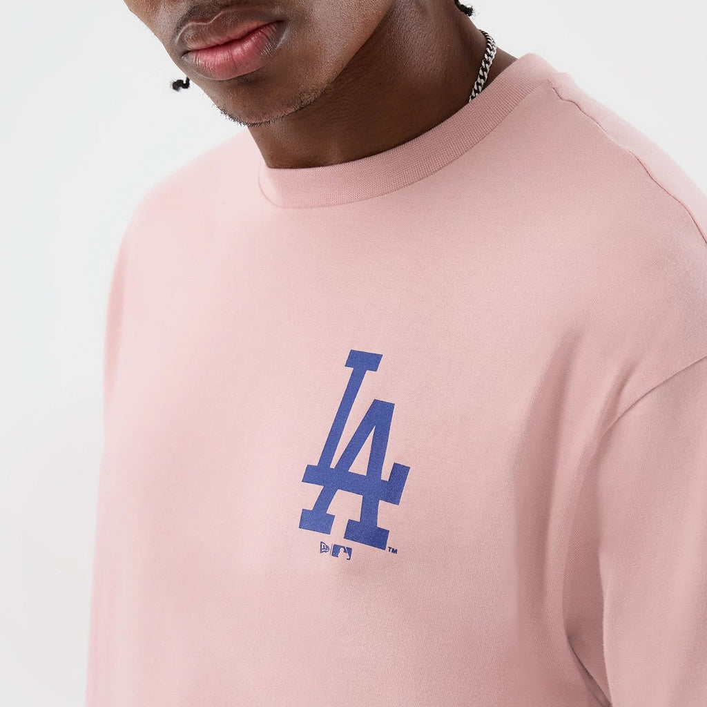 Los Angeles Dodgers MLB Graphic Tee New Era Pastel Pink