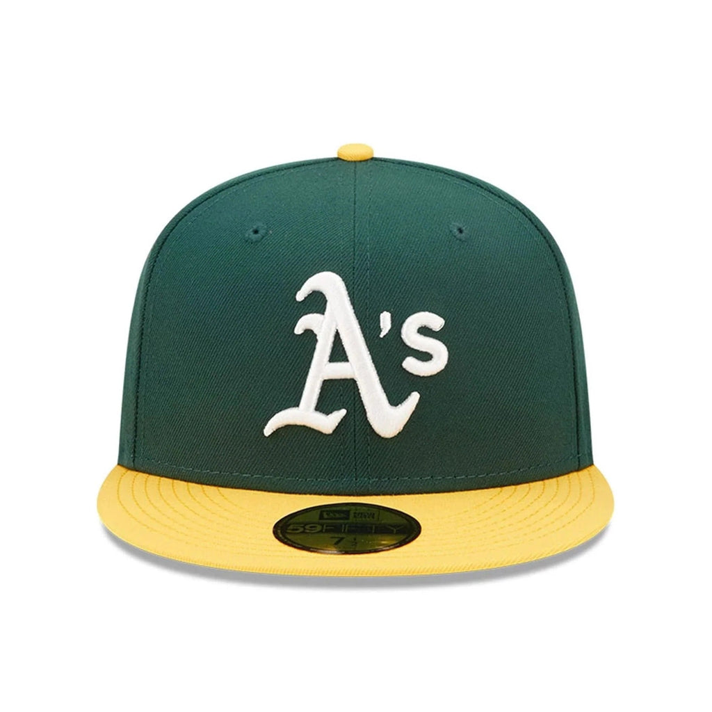 Oakland Athletics MLB AC Perf 59FIFTY Fitted New Era Green/Yellow