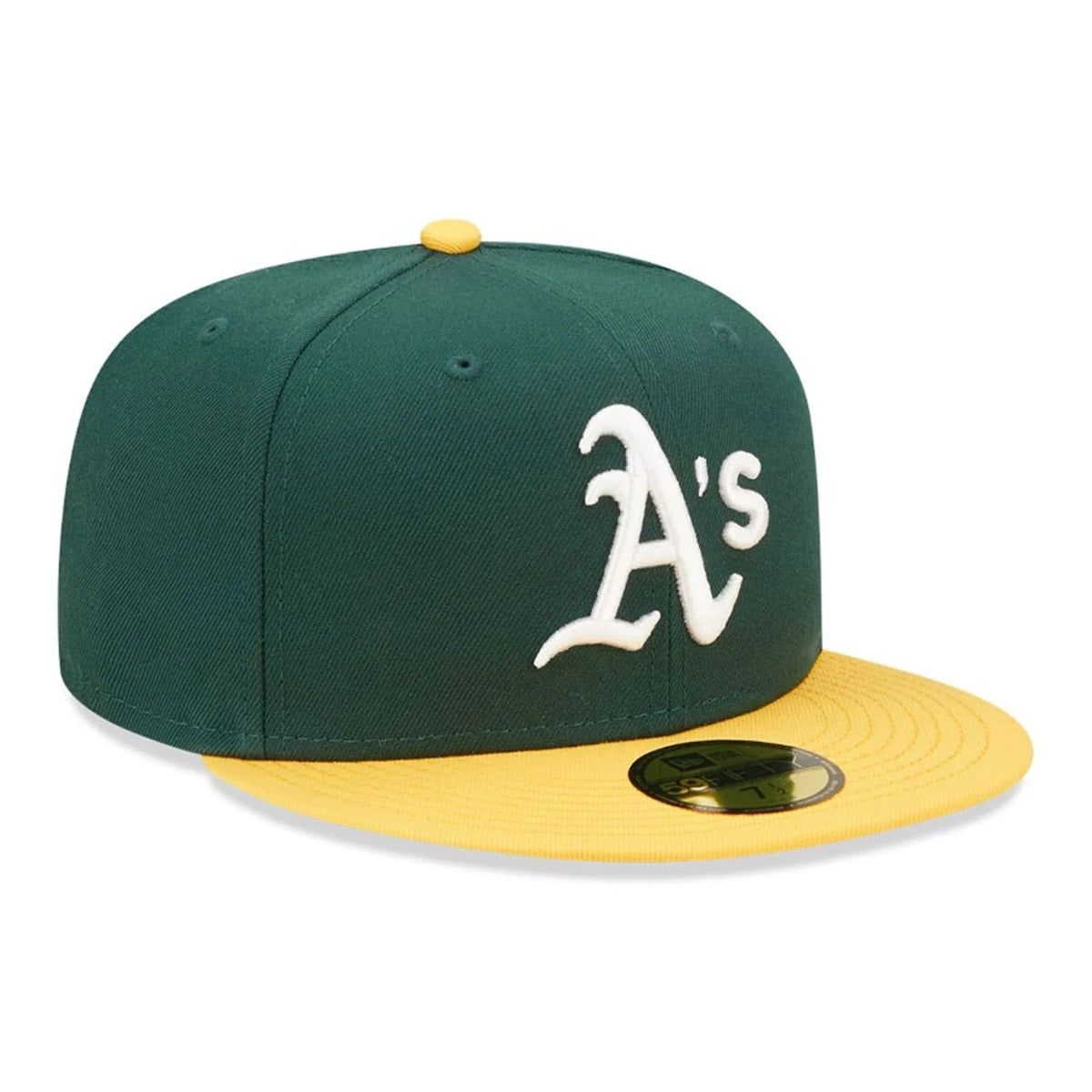 Oakland Athletics MLB AC Perf 59FIFTY Fitted New Era Green/Yellow