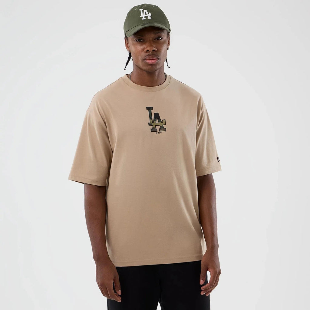Los Angeles Dodgers MLB Infill Tee New Era Brown/Camo