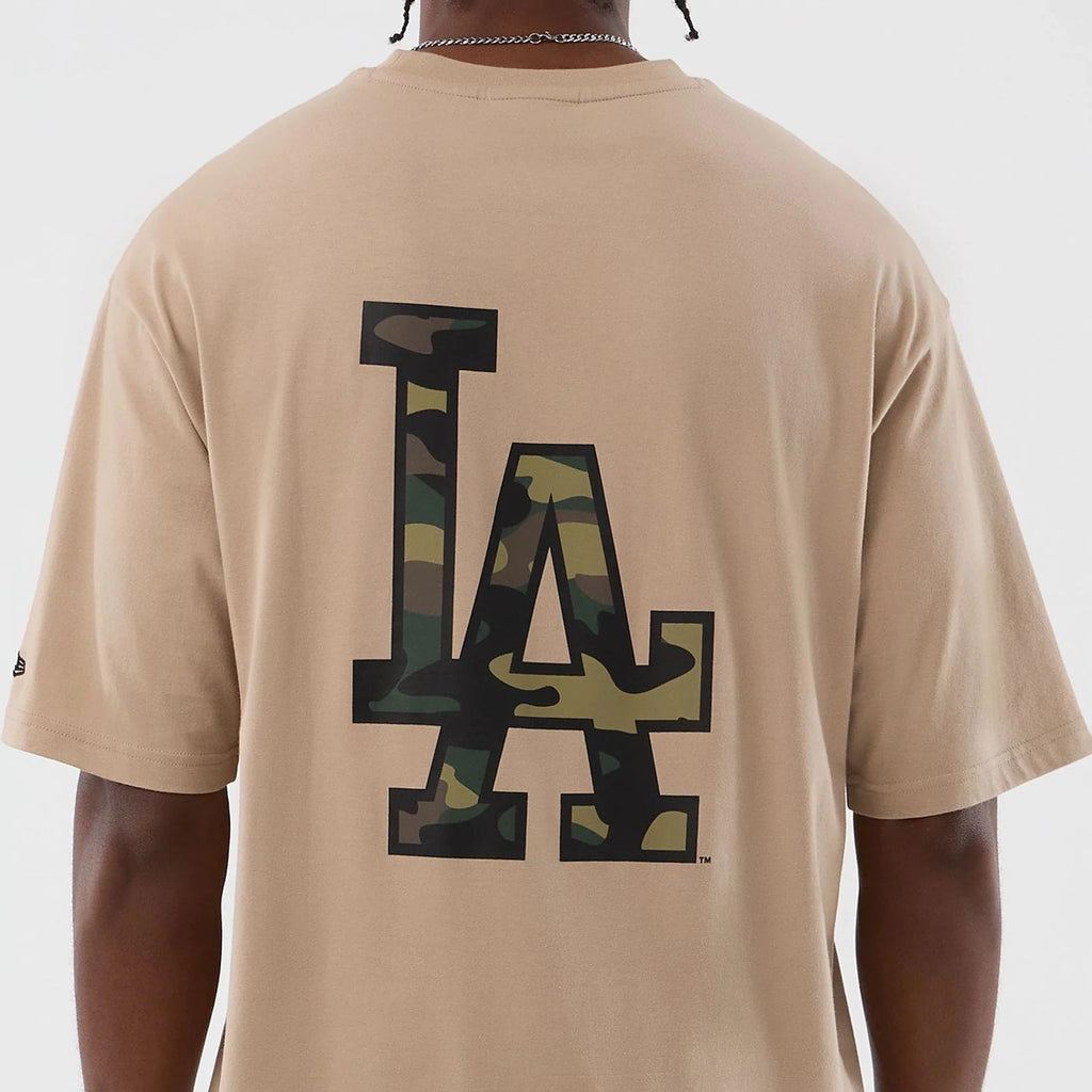 Los Angeles Dodgers MLB Infill Tee New Era Brown/Camo
