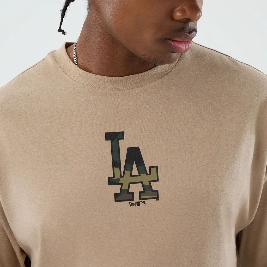 Los Angeles Dodgers MLB Infill Tee New Era Brown/Camo