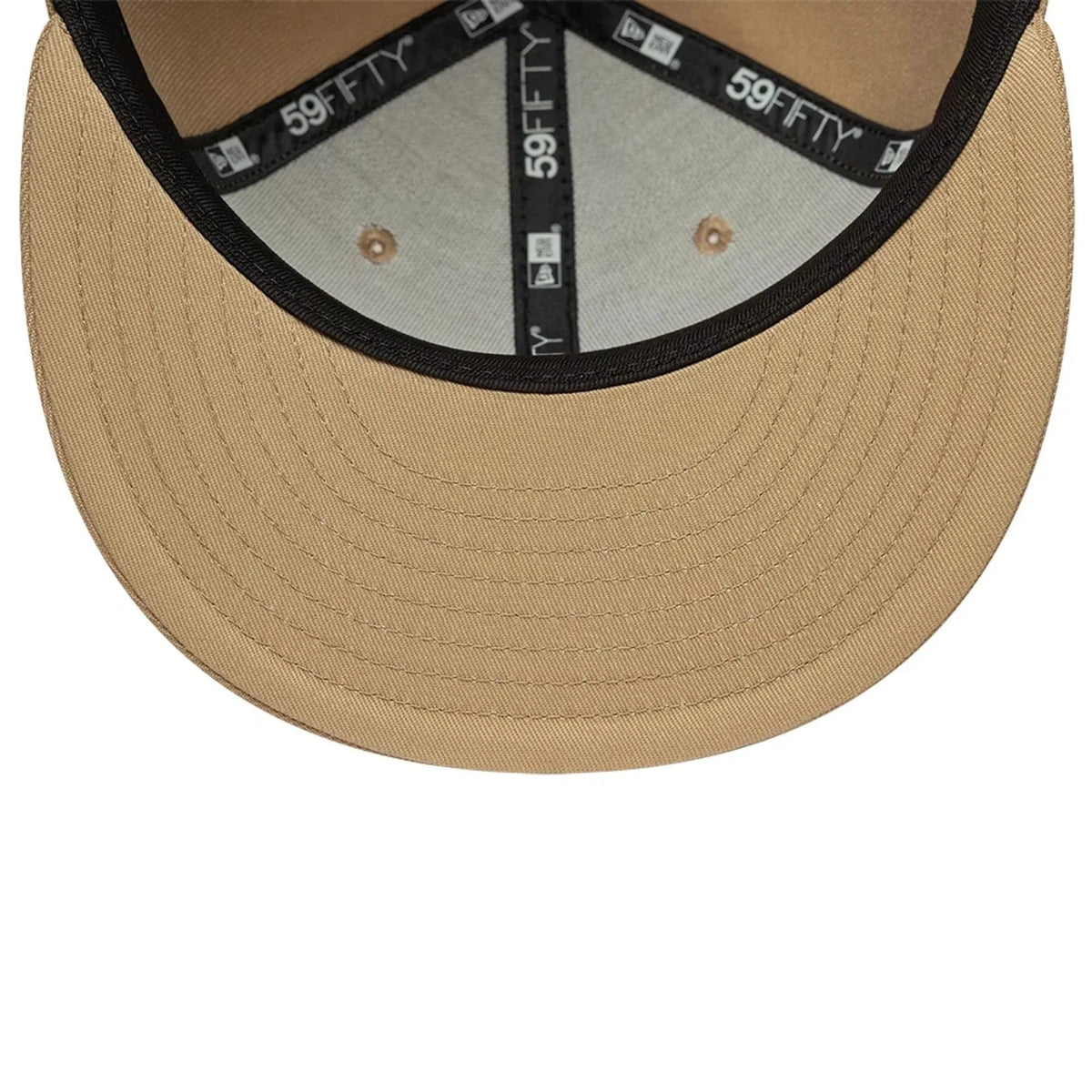 New York Yankees MLB League Essential 59FIFTY Fitted Cap New Era Beige/White