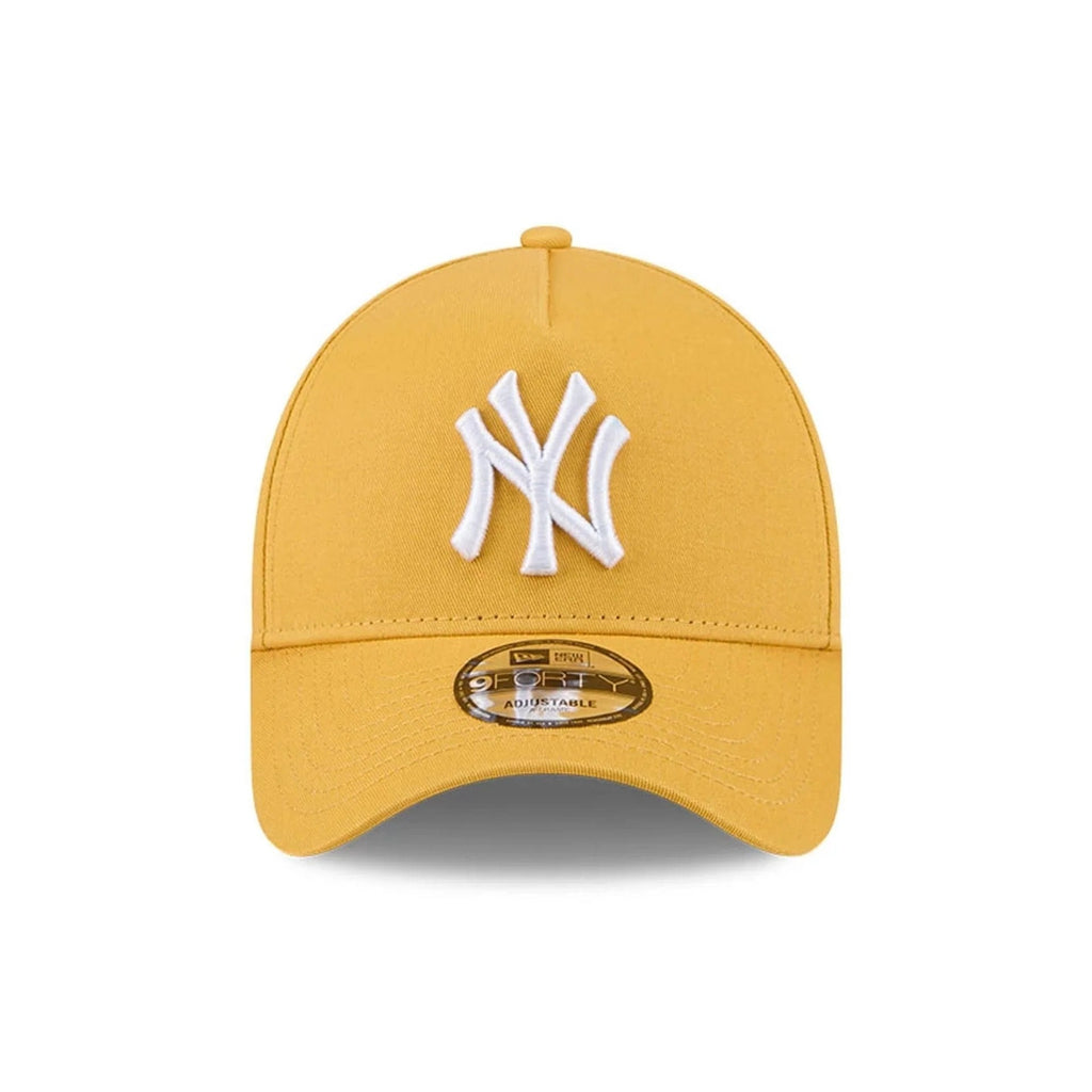 New York Yankees MLB Script A-Frame Snapback New Era Yellow