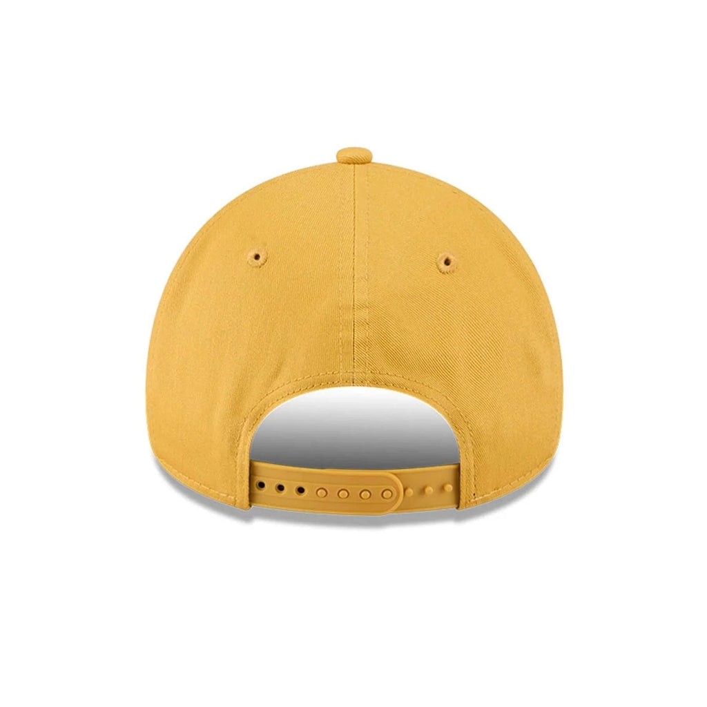New York Yankees MLB Script A-Frame Snapback New Era Yellow