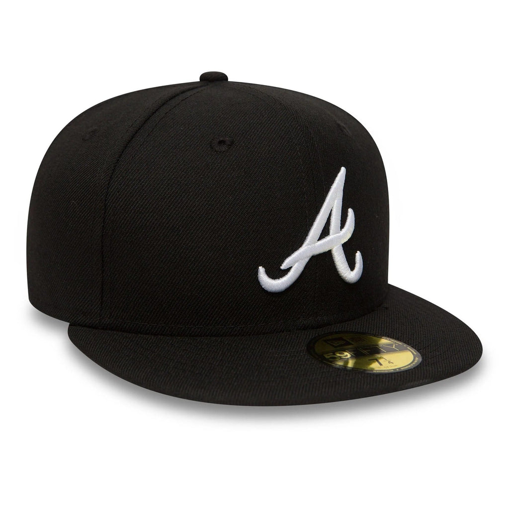 Atlanta Braves MLB League Essential 59FIFTY Fitted New Era Black/White