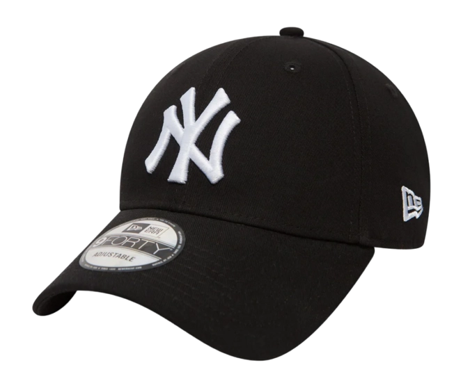 New York Yankees MLB League Essential 9FORTY Strapback New Era Black/White