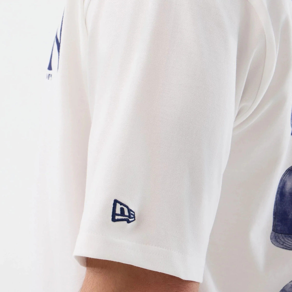New York Yankees MLB Cap Graphic Tee New Era White