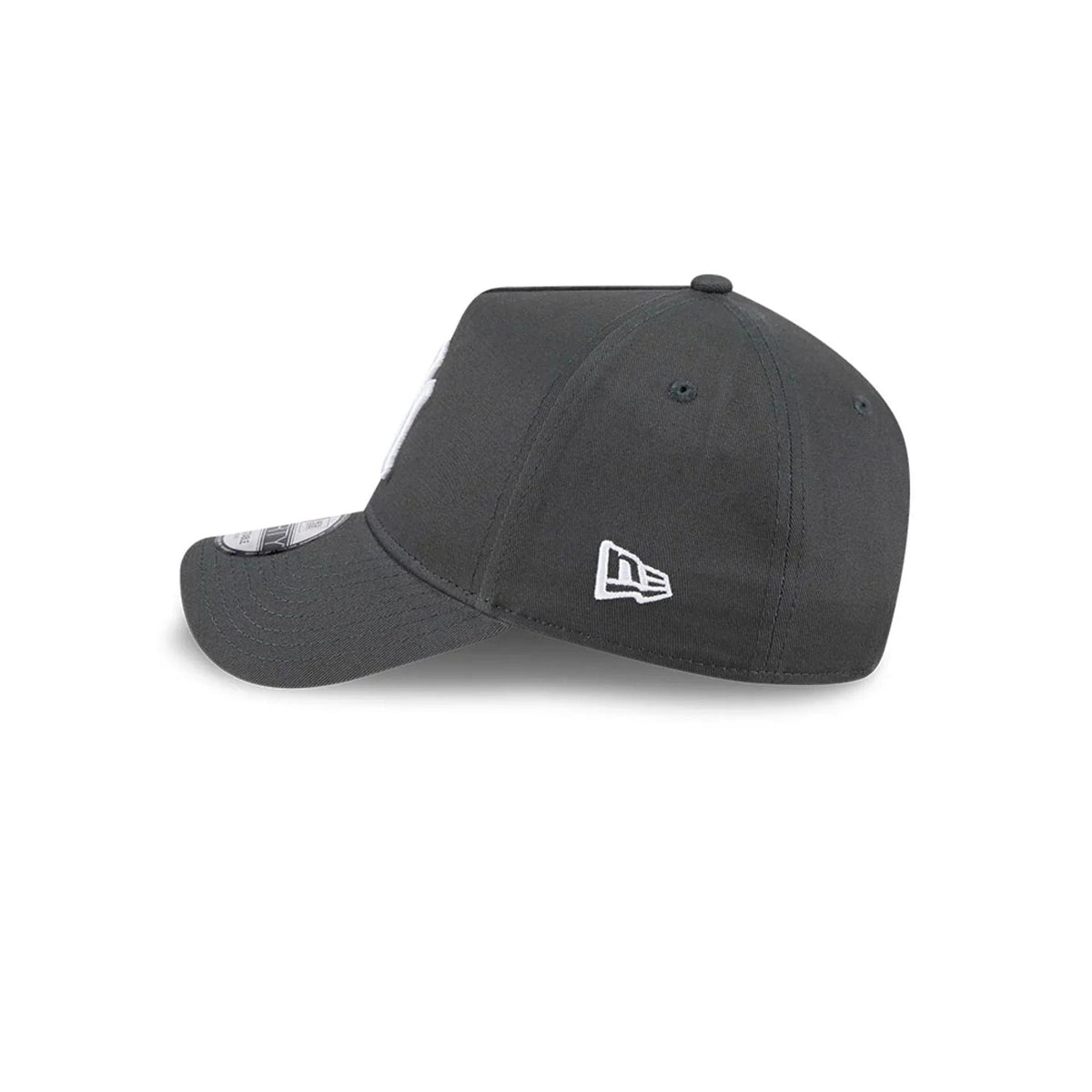 New York Yankees MLB Script A-Frame Snapback New Era Grey