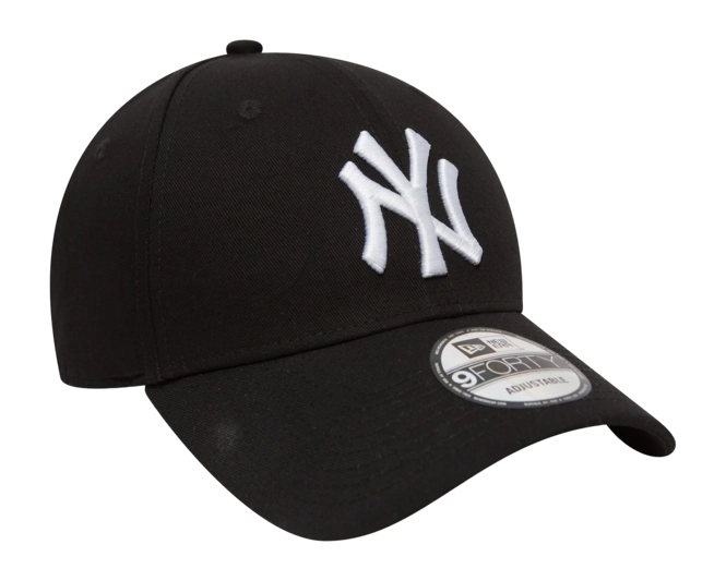 New York Yankees MLB League Essential 9FORTY Strapback New Era Black/White