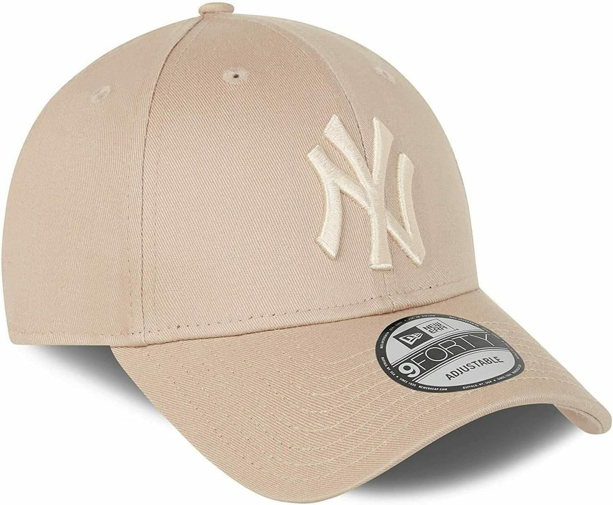 New York Yankees MLB League Essential 9FORTY Strapback New Era Cam/Stone