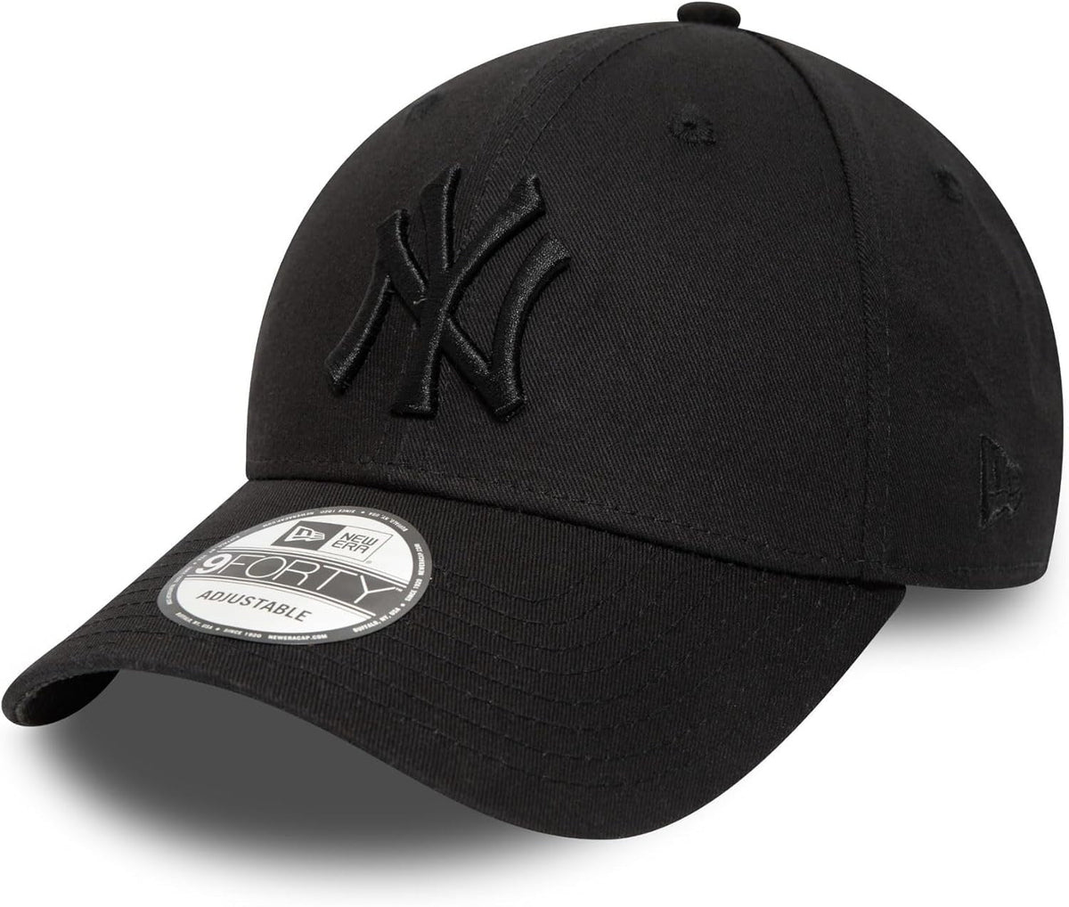 New York Yankees MLB League Essential 9FORTY Strapback New Era Black/Black