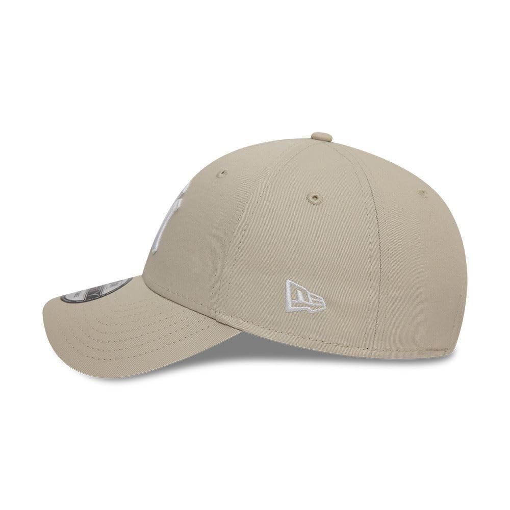 New York Yankees MLB League Essential 9FORTY Strapback New Era Stone/White