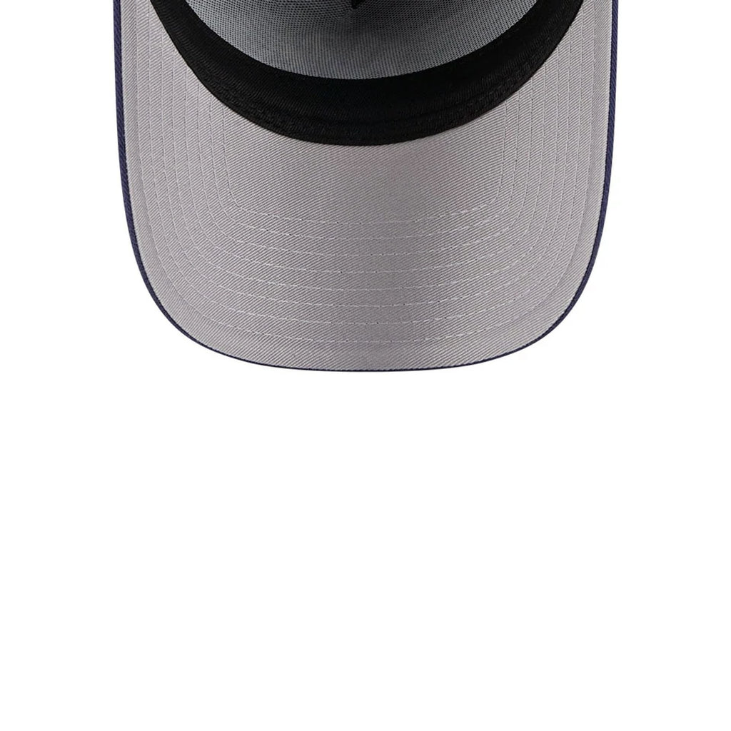 New York Yankees MLB Script A-Frame Snapback New Era Navy