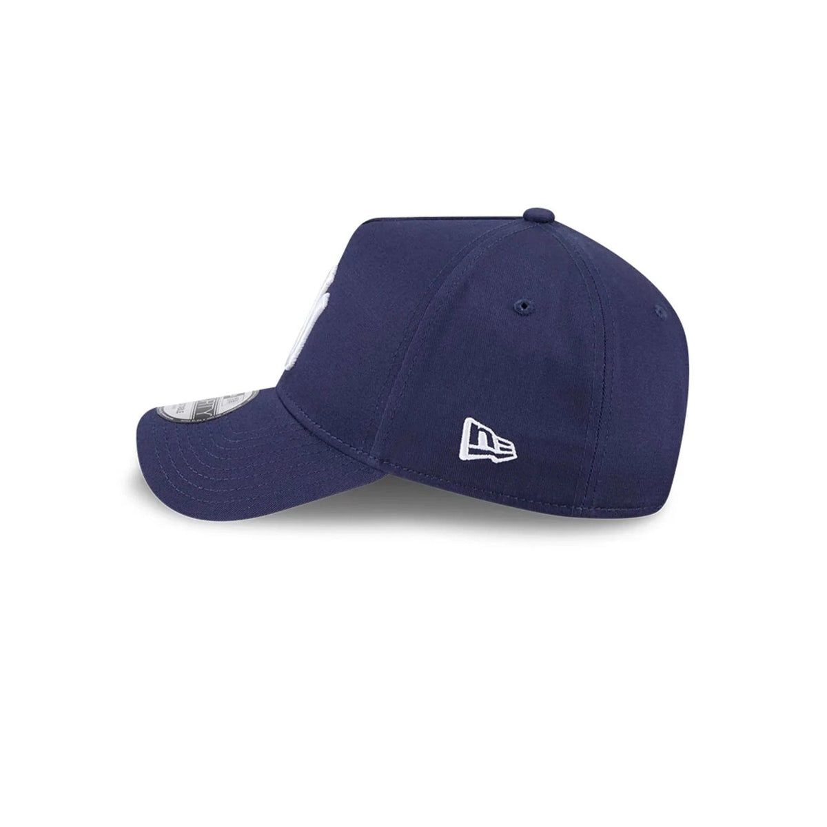 New York Yankees MLB Script A-Frame Snapback New Era Navy