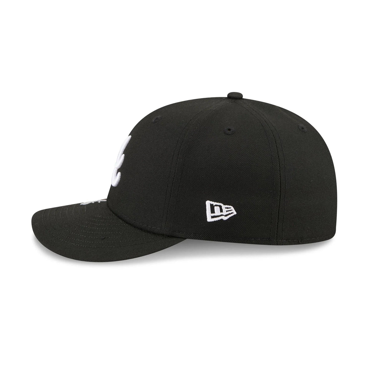 Atlanta Braves MLB Waves 59FIFTY Fitted New Era Black/White