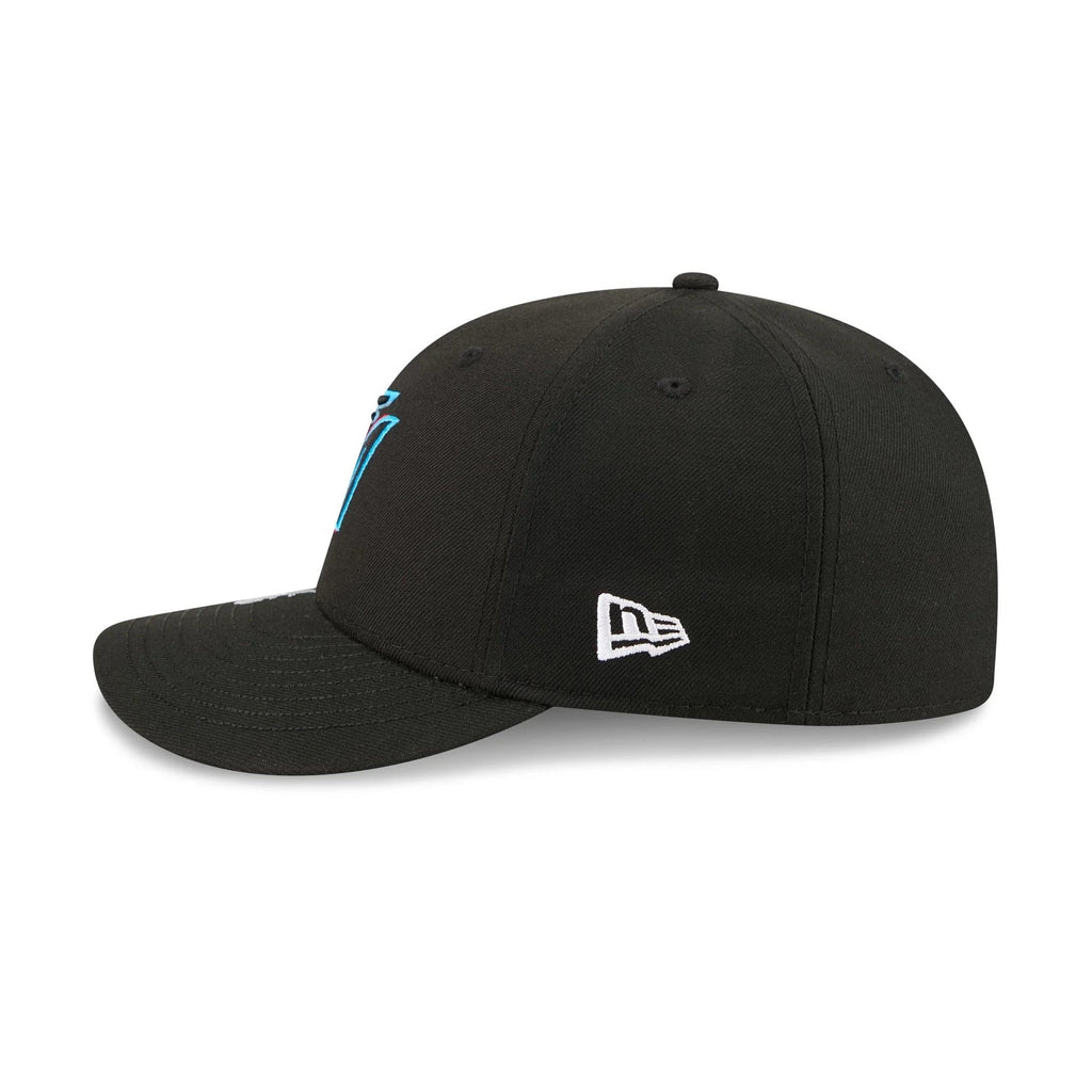Miami Marlins MLB Waves 59FIFTY Fitted New Era Black/White