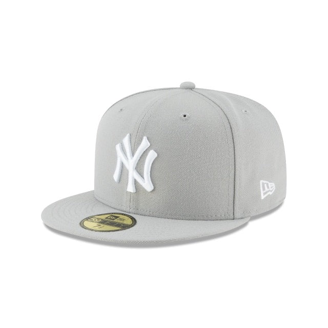 New York Yankees MLB Basic 59Fifty Fitted New Era Grey/White