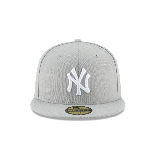 New York Yankees MLB Basic 59Fifty Fitted New Era Grey/White
