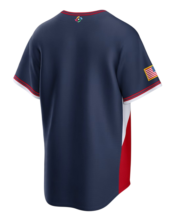 USA World Baseball Classic MLB Road Stadium Jersey Nike