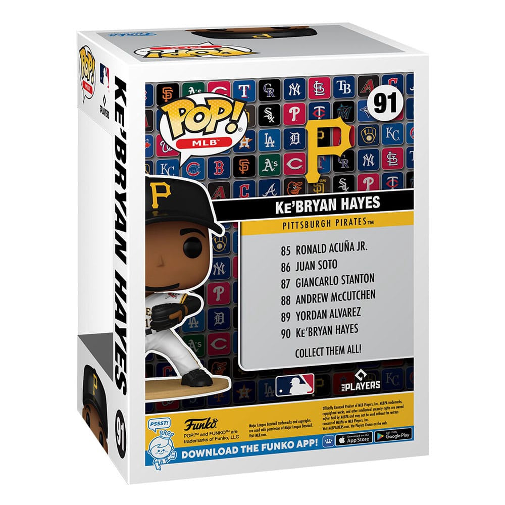 Funko – MLB POP! Vinyl Figure Pirates – Ke'Bryan Hayes – 9CM